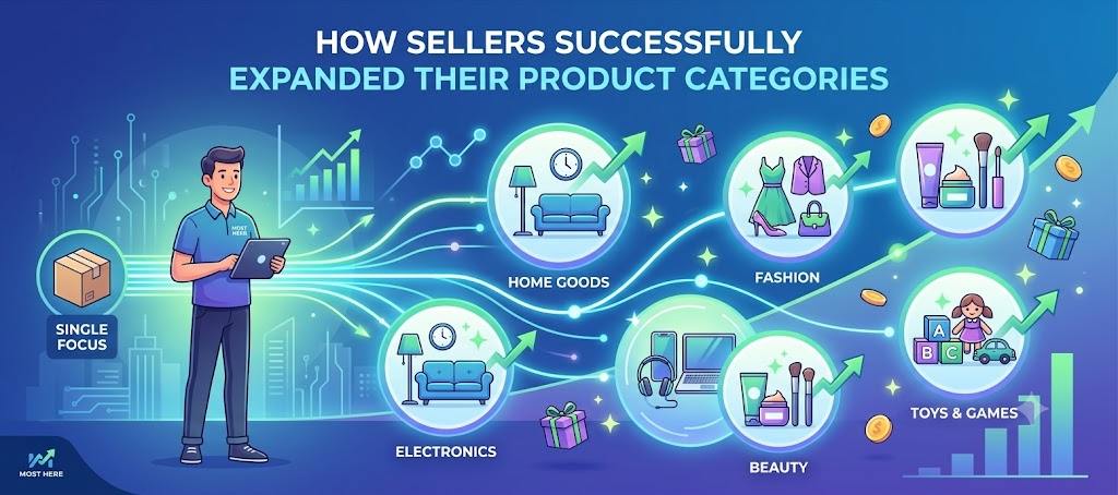 How Sellers Successfully Expanded Their Product Categories